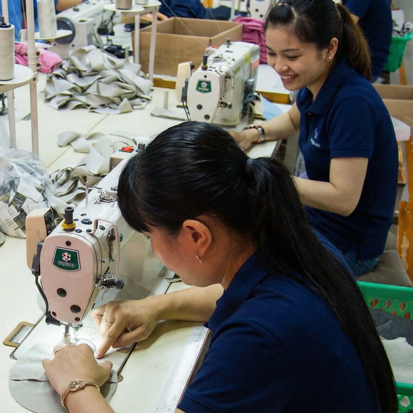 Bild der Produktionsstätte unseres Lieferanten für Caps und Headwear