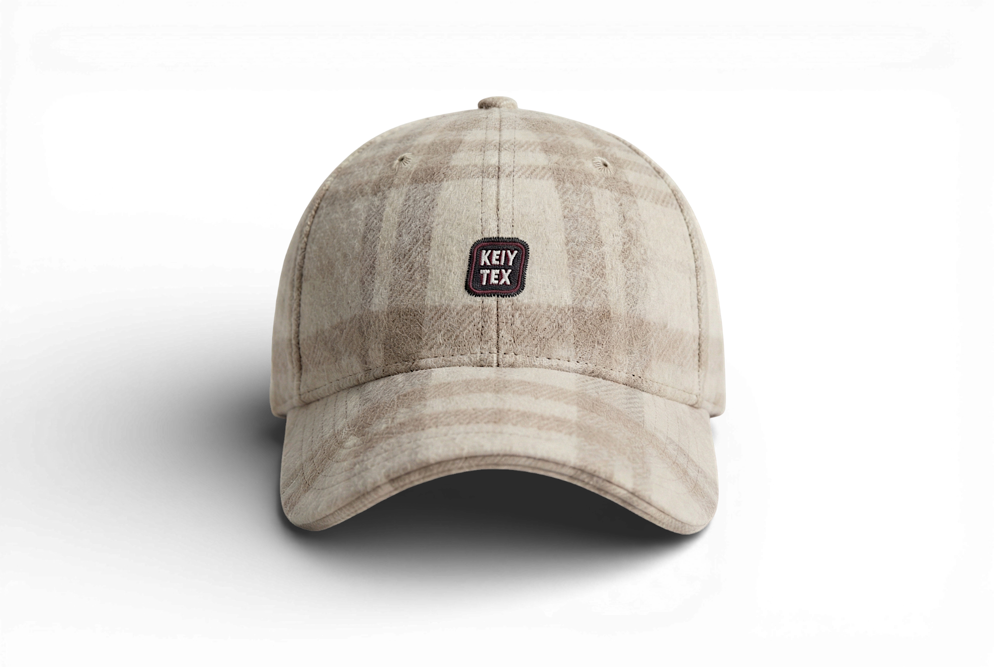 Vorderansicht der limitierten Baseball Cap "Albion" aus Wolle von Keiytex Headwear.